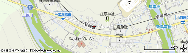 広島県広島市安佐北区上深川町172周辺の地図