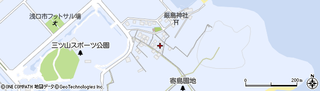 岡山県浅口市寄島町12185周辺の地図
