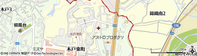 大阪府河内長野市市町1177周辺の地図