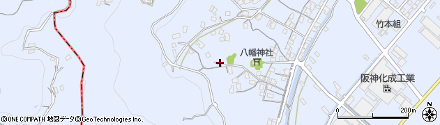 岡山県浅口市寄島町11077周辺の地図