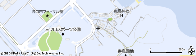 岡山県浅口市寄島町12211-4周辺の地図