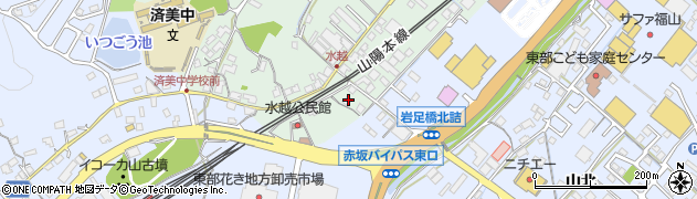 広島県福山市津之郷町加屋29周辺の地図