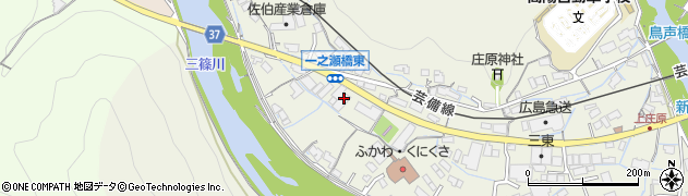 広島県広島市安佐北区上深川町124周辺の地図