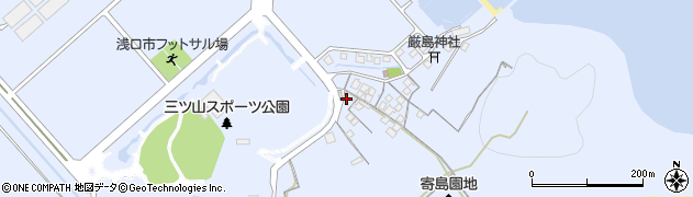 岡山県浅口市寄島町12211周辺の地図
