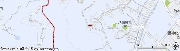 岡山県浅口市寄島町11457周辺の地図