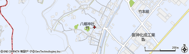 岡山県浅口市寄島町11008周辺の地図