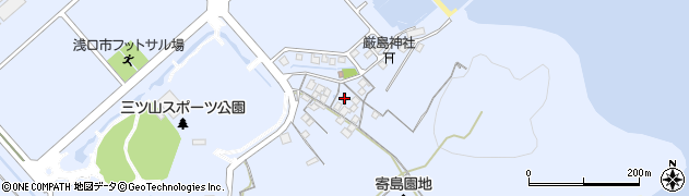 岡山県浅口市寄島町12187-2周辺の地図