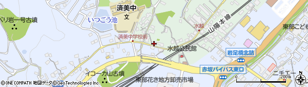 広島県福山市津之郷町加屋326周辺の地図