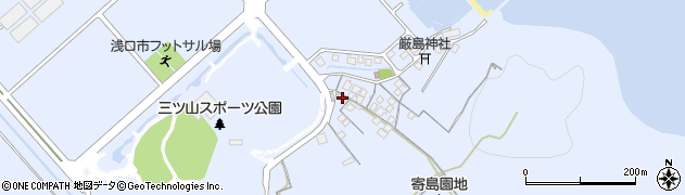 岡山県浅口市寄島町12199周辺の地図