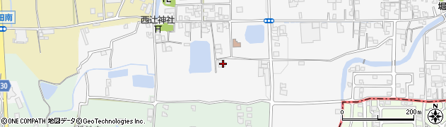 奈良県葛城市西辻334周辺の地図