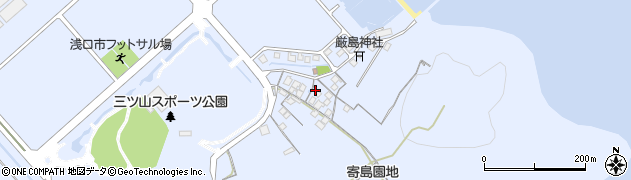 岡山県浅口市寄島町12187周辺の地図