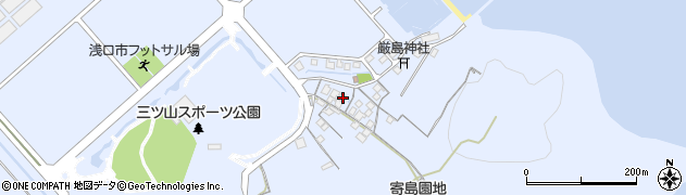 岡山県浅口市寄島町12189周辺の地図