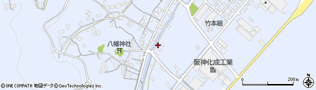 岡山県浅口市寄島町12127-4周辺の地図