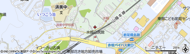 広島県福山市津之郷町加屋279周辺の地図