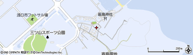 岡山県浅口市寄島町12183周辺の地図