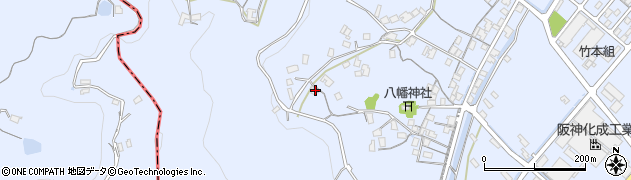 岡山県浅口市寄島町11463周辺の地図