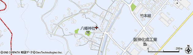 岡山県浅口市寄島町11012周辺の地図