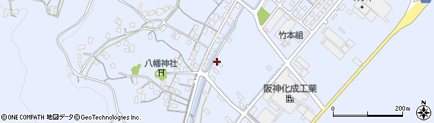 岡山県浅口市寄島町12127周辺の地図