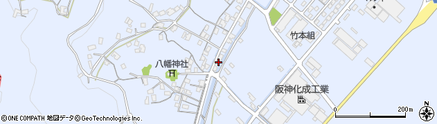 岡山県浅口市寄島町12135周辺の地図