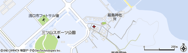 岡山県浅口市寄島町12194周辺の地図