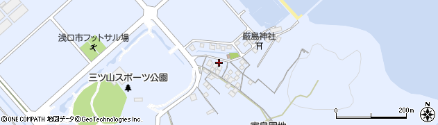 岡山県浅口市寄島町12189-7周辺の地図