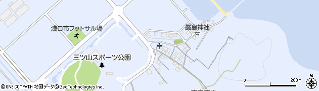 岡山県浅口市寄島町12193周辺の地図