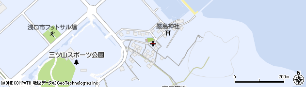 岡山県浅口市寄島町12182周辺の地図