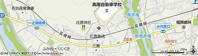広島県広島市安佐北区上深川町323周辺の地図