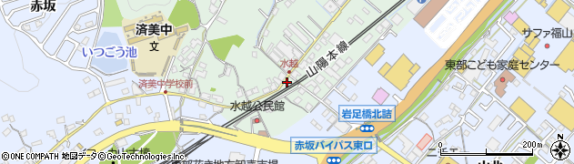広島県福山市津之郷町加屋30周辺の地図