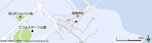 岡山県浅口市寄島町12179周辺の地図