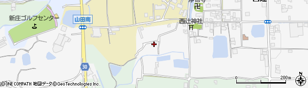 奈良県葛城市西辻239周辺の地図
