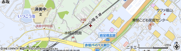 広島県福山市津之郷町加屋31周辺の地図