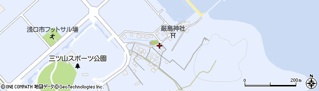 岡山県浅口市寄島町12181周辺の地図