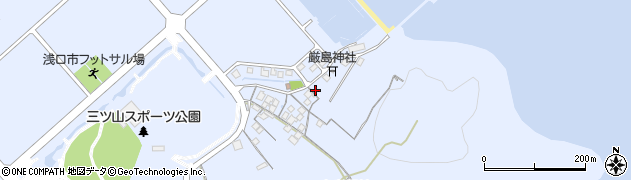岡山県浅口市寄島町12180周辺の地図