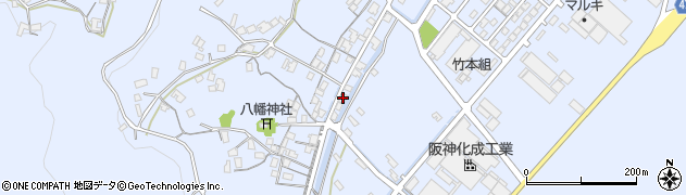 岡山県浅口市寄島町12136周辺の地図