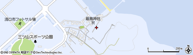 岡山県浅口市寄島町12930-7周辺の地図
