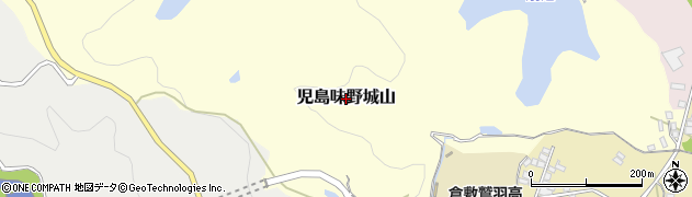 岡山県倉敷市児島味野城山周辺の地図