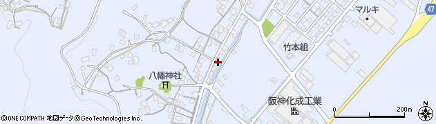 岡山県浅口市寄島町12138周辺の地図