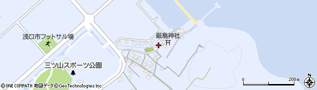 岡山県浅口市寄島町16091-127周辺の地図