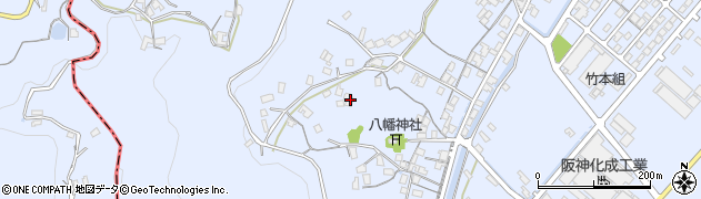岡山県浅口市寄島町11052周辺の地図