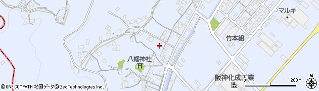 岡山県浅口市寄島町11015周辺の地図