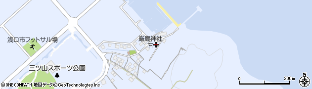 岡山県浅口市寄島町12930周辺の地図