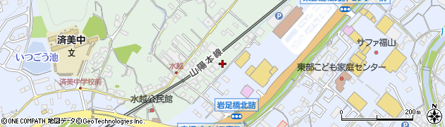 広島県福山市津之郷町加屋39周辺の地図