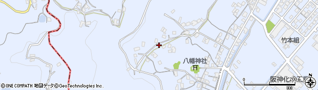 岡山県浅口市寄島町11058周辺の地図