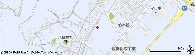 岡山県浅口市寄島町12118周辺の地図