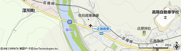 広島県広島市安佐北区上深川町78周辺の地図