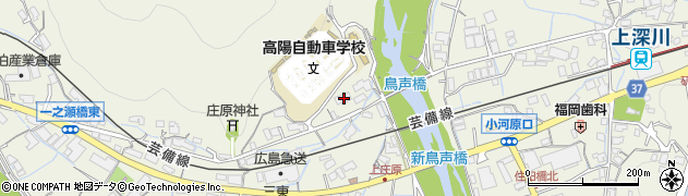 広島県広島市安佐北区上深川町394周辺の地図