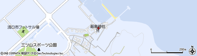 岡山県浅口市寄島町12173-2周辺の地図
