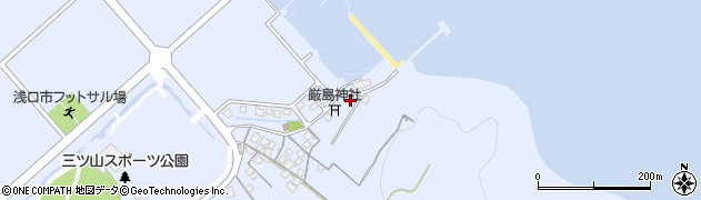 岡山県浅口市寄島町12930-9周辺の地図