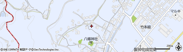 岡山県浅口市寄島町11025周辺の地図